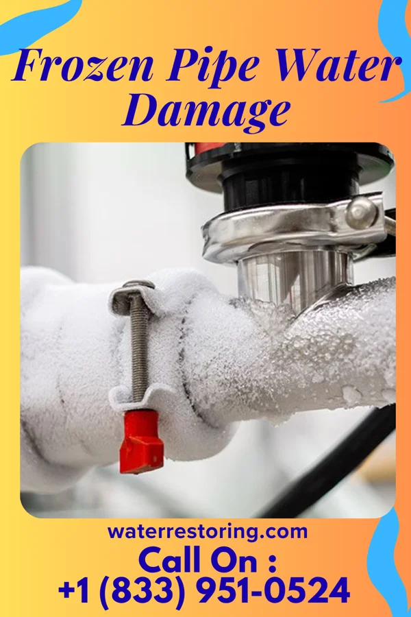 Frozen Pipe Water Damage in North High Shoals, GA